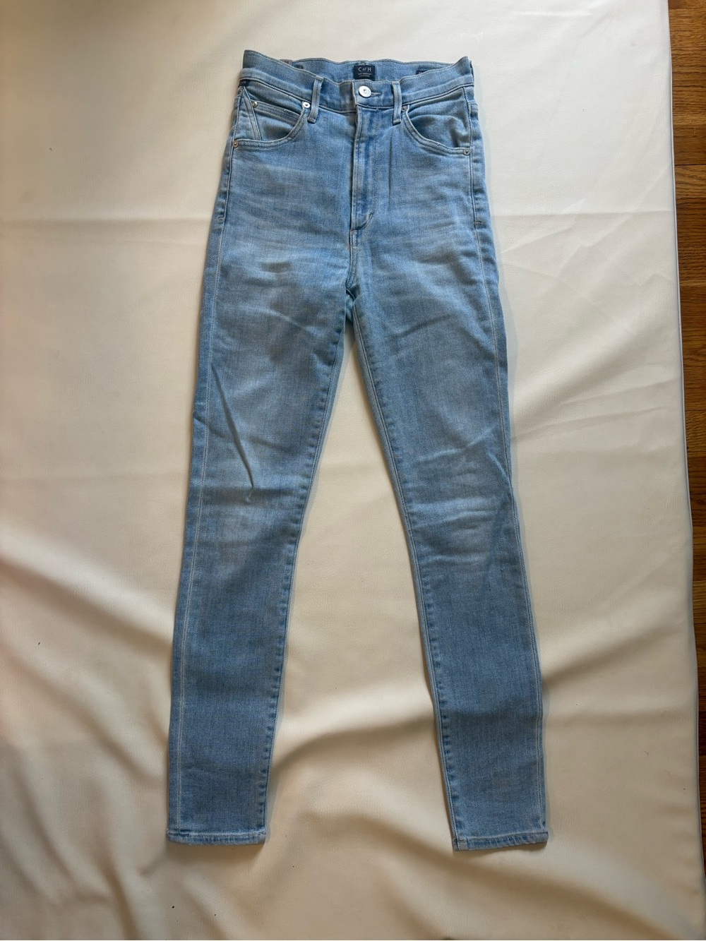Citizens of Humanity Chrissy High-Waist Light Blue Skinny Women’s Jeans